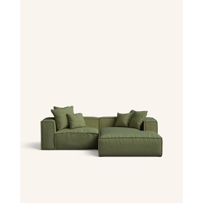 Canapé chaise longue en tissu polyester - ENFIA HANNUN