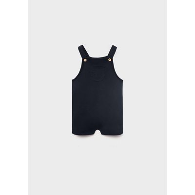 Salopette courte coton MANGO BABY