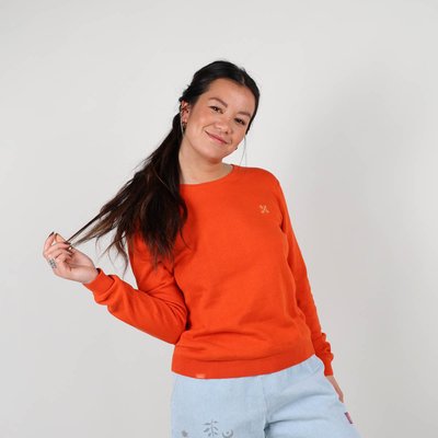 Pull-over col rond brodé PAEROA OXBOW