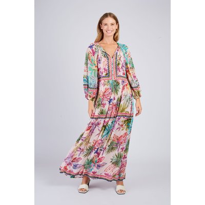 Robe longue imprimée PERTHUIS DERHY