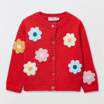 Cardigan tricot brodé BOUT'CHOU