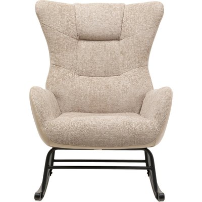 Fauteuil à bascule Romeo beige KARE DESIGN