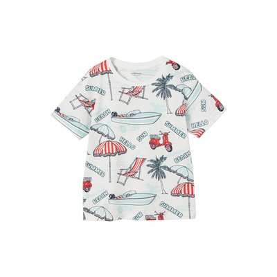 T-shirt imprimé en coton recyclé VERTBAUDET