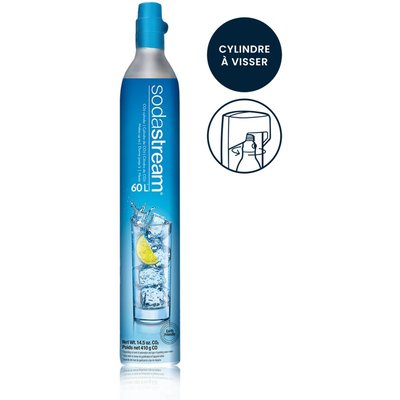 Cylindre à viser pour machine à Soda SODASTREAM