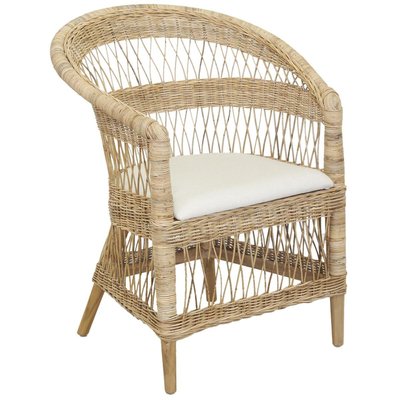 Fauteuil malawi en poelet et teck - outdoor AUBRY GASPARD