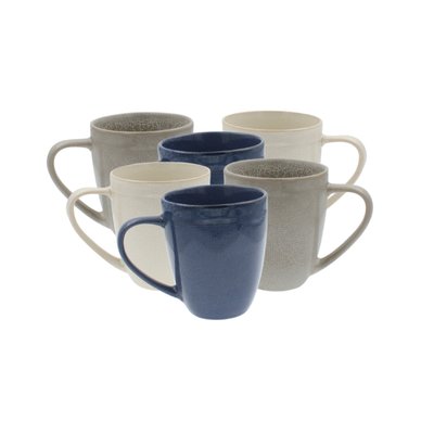 Lot de 6 mugs, OIA ARTIME