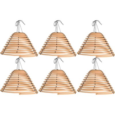 Spirales de citronnelle à suspendre (Lot de 6) S JARDINDECO