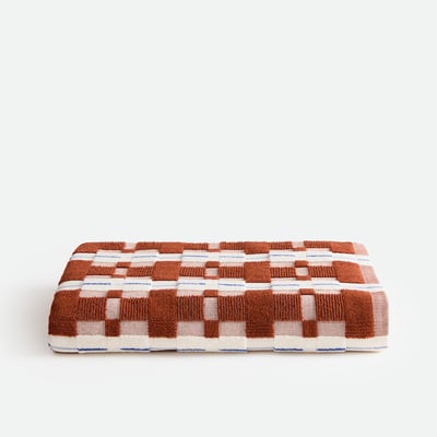 Toalha de banho em turco jacquard, Meiri LA REDOUTE INTERIEURS