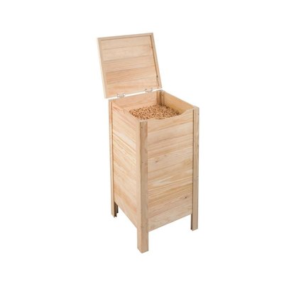Coffre de stockage Eiffel en pin JARDINDECO