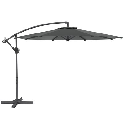 Parasol déporté octogonal diamètre 2,97 m OUTSUNNY