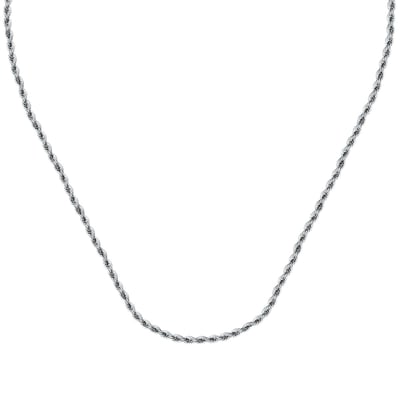 Collier en or blanc 750 CORDA BLUESPIRIT