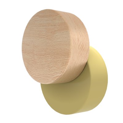 Patère confetti en bois coloré, LOU HARTO
