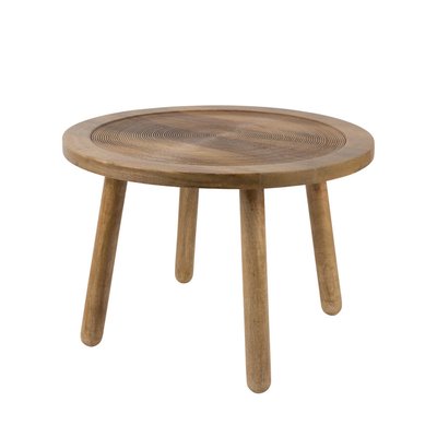 Table d'appoint ronde bois   - DENDRON ZUIVER