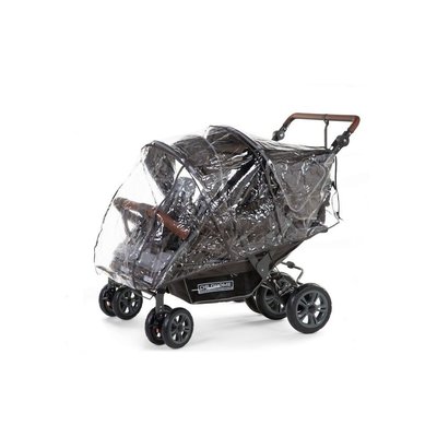 Housse de pluie poussette pour quadruple CHILDHOME