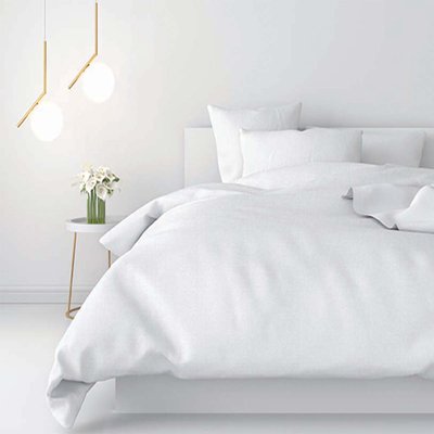 Drap plat Percale Coton Bio MAJESTIC LIOU