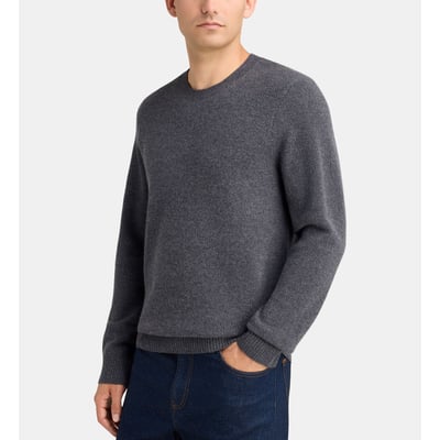 Pull droit cachwafle gaufré cachemire GALERIES LAFAYETTE