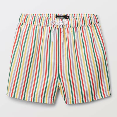 Short de bain rayé MONOPRIX