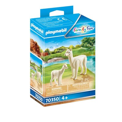 Alpaga et son petit PLAYMOBIL