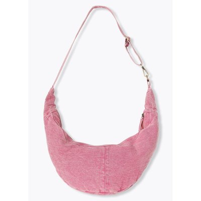 Sac demi-lune en toile délavée PROMOD