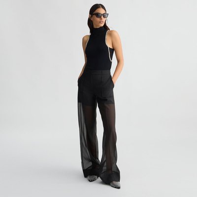 Top en maille avec strass LIU JO
