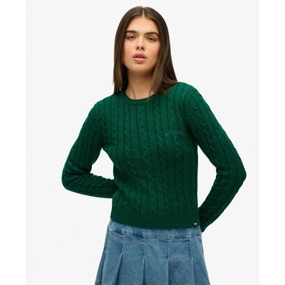 Pull à torsades fines Essentials SUPERDRY