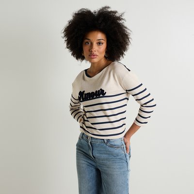 T-shirt col bateau GRAIN DE MALICE