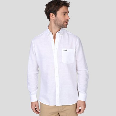Chemise manches longues lin MISE AU GREEN