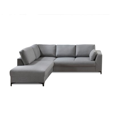 Canapé d'Angle Convertible en Tissu 5 places - TALA LISA DESIGN
