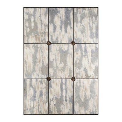 Miroir en fer BLANC D’IVOIRE