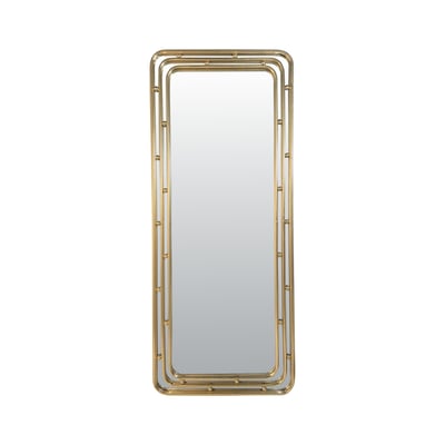 Miroir métal arrondi 50x120cm EMDE
