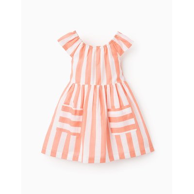 Robe en Coton à Rayures ZIPPY
