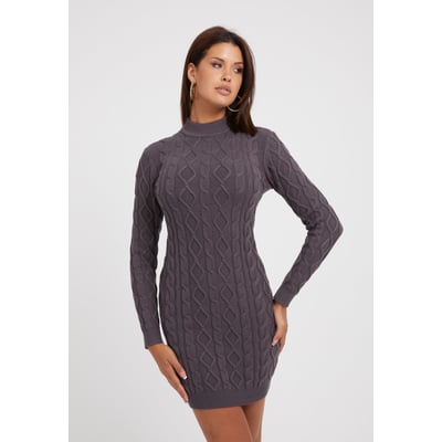 Mini Robe-Pull Maille Torsadée GUESS