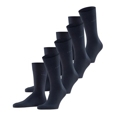 Chaussettes Solid 4-Pack Coton (biologique) Opaque ESPRIT