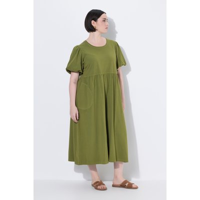 Robe longue, coupe A, col rond ULLA POPKEN