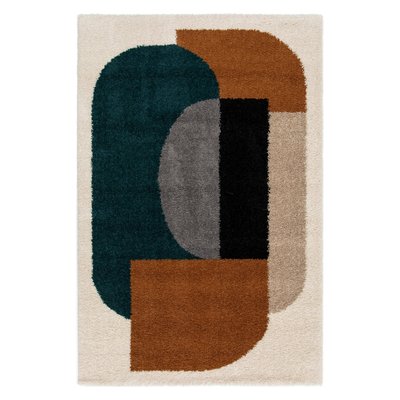 Tapis à poils longs design tons chauds GATSBY AFK LIVING
