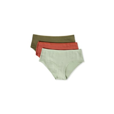 Lot de 3 shortys en coton JOHN ETAM