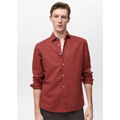 Chemise lin MANGO MAN