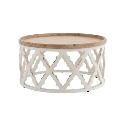 Table basse ronde en bois - ROUNDY MATHI DESIGN