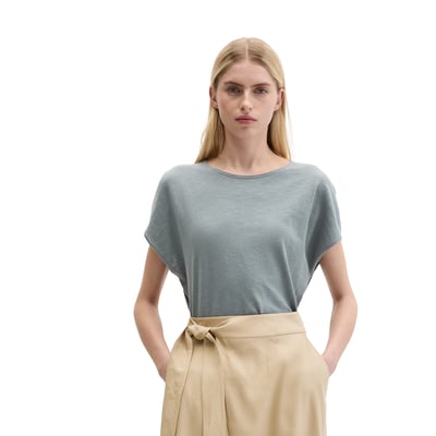 Pull en maille fine loose avec une épaule recoupée MARC O'POLO