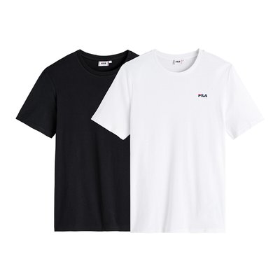 Pack of 2 Foundation T-Shirts with Short Sleeves FILA