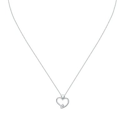 Collier en argent 925 et oxyde de zirconium CLEOR