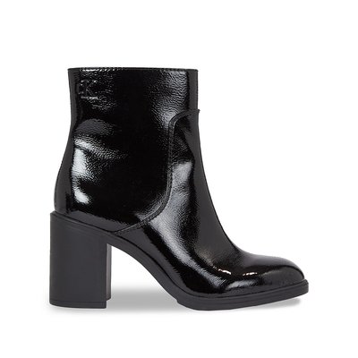 Women s Ankle Boots Leather Ankle Boots CALVIN KLEIN JEANS La Redoute