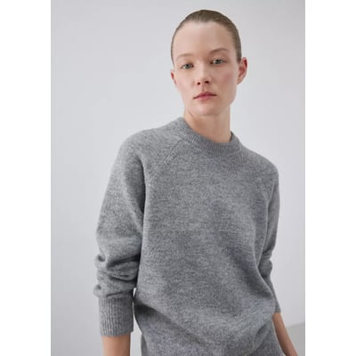Pull en maille à col rond MANGO