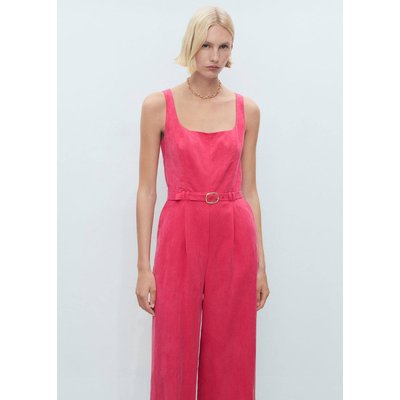 Combinaison lyocell ceinture MANGO