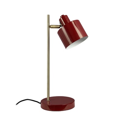Lampe de table flexible orientable métal curry et turquoise OCEAN DYBERG LARSEN