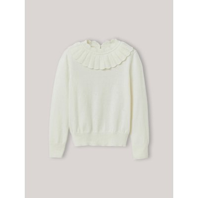 Pull col Pierrot en coton et laine CYRILLUS