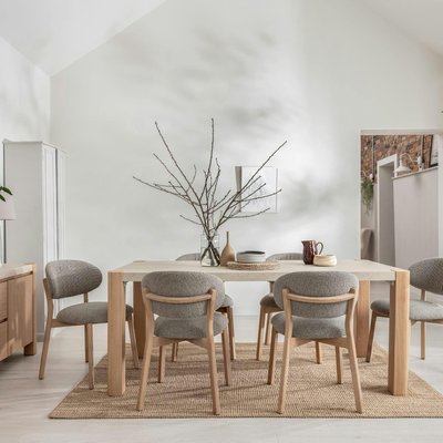 Table à manger moderne 190 cm TREVI PIER IMPORT