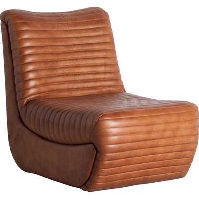 Fauteuil en cuir vintage, Almstock RECOLLECTION