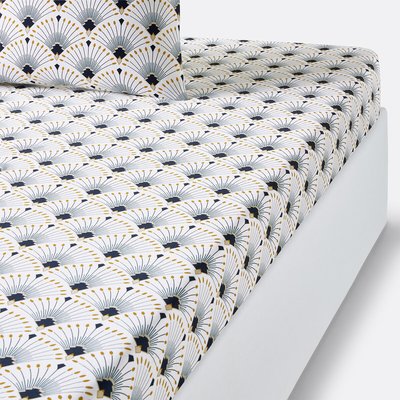 Drap housse satin de coton, Pawica LA REDOUTE INTERIEURS