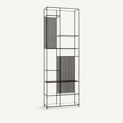 Rectiligne Metal & Glass Bookcase AM.PM